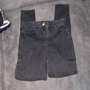 Black skinny jeans